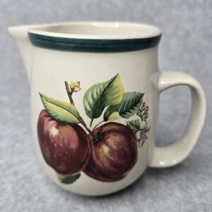 Apples‎ Casuals by China Pearl 8oz Creamer Pitcher